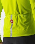 CASTELLI Cyklistický dres s dlouhým rukávem zimní - FONDO 2 WINTER - žlutá