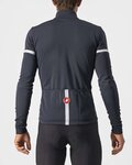 CASTELLI Cyklistický dres s dlouhým rukávem zimní - FONDO 2 WINTER - antracitová