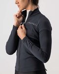 CASTELLI Cyklistický dres s dlouhým rukávem zimní - SINERGIA 2 LADY WNT - antracitová