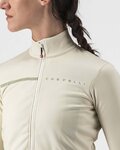 CASTELLI Cyklistický dres s dlouhým rukávem zimní - SINERGIA 2 LADY WNT - ivory