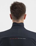 CASTELLI Cyklistická zateplená bunda - PERFETTO ROS 2 CONV. - antracitová