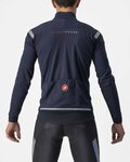 CASTELLI Cyklistická zateplená bunda - PERFETTO ROS 2 - modrá