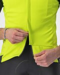 CASTELLI Cyklistický dres s krátkým rukávem - GABBA ROS 2 - žlutá