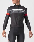 CASTELLI Cyklistický dres s dlouhým rukávem zimní - PASSISTA - antracitová