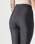 CASTELLI Cyklistické kalhoty dlouhé bez laclu - VELOCISSIMA THERM W - černá