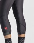 CASTELLI Cyklistické kalhoty 3/4 bez laclu - VELOCISSIMA THERM W - černá