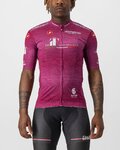 CASTELLI Cyklistický dres s krátkým rukávem - GIRO D'ITALIA 2022 - cyklámenová