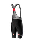 CASTELLI Cyklistické kalhoty krátké s laclem - FREE AERO RACE 4.0 - černá