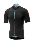 CASTELLI Cyklistický dres s krátkým rukávem - ESPRESSO - šedá