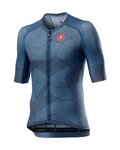 CASTELLI Cyklistický dres s krátkým rukávem - CLIMBER'S 3.0 - modrá