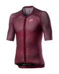 CASTELLI Cyklistický dres s krátkým rukávem - CLIMBER'S 3.0 - bordó