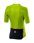 CASTELLI Cyklistický dres s krátkým rukávem - SUPERLEGGERA 2 - černá/zelená