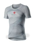 CASTELLI Cyklistické triko s krátkým rukávem - PRO MESH - šedá