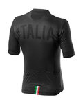 CASTELLI Cyklistický dres s krátkým rukávem - ITALIA 20 - černá