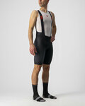 CASTELLI Cyklistické kalhoty krátké s laclem - PREMIO - černá