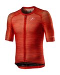 CASTELLI Cyklistický dres s krátkým rukávem - CLIMBER'S 3.0 SL JRS - červená