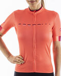 CASTELLI Cyklistický krátký dres a krátké kalhoty - GRADIENT LADY II - modrá/růžová