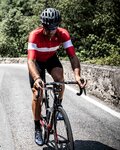 CASTELLI Cyklistický krátký dres a krátké kalhoty - LA MITICA - červená/černá