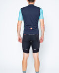 CASTELLI Cyklistický krátký dres a krátké kalhoty - ENTRATA - černá/modrá