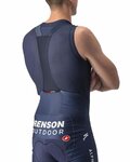 CASTELLI Cyklistické triko bez rukávů - SOUDAL QUICK-STEP - modrá