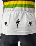 CASTELLI Cyklistický dres s krátkým rukávem - QUICK-STEP 2022 COMPETIZIONE - duhová/bílá