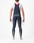 CASTELLI Cyklistické kalhoty dlouhé s laclem - QUICK-STEP 2022 - modrá