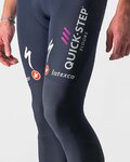 CASTELLI Cyklistické kalhoty dlouhé s laclem - QUICK-STEP 2022 - modrá