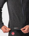 CASTELLI mikina - MILANO FZ FLEECE - černá