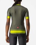 CASTELLI Cyklistický dres s krátkým rukávem - GRADIENT LADY - zelená
