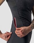 CASTELLI Cyklistický dres bez rukávů - PROMESSA JACQ BAVE W - černá