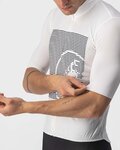 CASTELLI Cyklistický dres s krátkým rukávem - BAGARRE - ivory