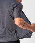 CASTELLI Cyklistický dres s krátkým rukávem - ENDURANCE ELITE - šedá