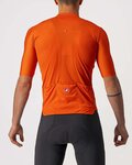 CASTELLI Cyklistický dres s krátkým rukávem - PROLOGO VII - ivory/černá/oranžová