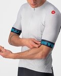 CASTELLI Cyklistický dres s krátkým rukávem - ENTRATA VI - šedá