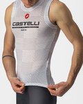CASTELLI Cyklistické triko bez rukávů - PRO MESH BL - šedá