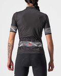 CASTELLI Cyklistický dres s krátkým rukávem - FENICE LADY - bílá/černá