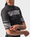 CASTELLI Cyklistický dres s krátkým rukávem - FENICE LADY - bílá/černá