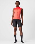 CASTELLI Cyklistický dres bez rukávů - VELOCISSIMA LADY - růžová