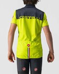 CASTELLI Cyklistický dres s krátkým rukávem - NEO PROLOGO KIDS - žlutá/modrá