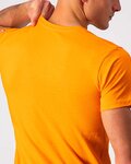CASTELLI Cyklistické triko s krátkým rukávem - SCORPION TEE - oranžová