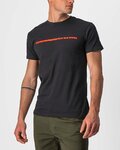 CASTELLI Cyklistické triko s krátkým rukávem - VENTAGLIO TEE - černá