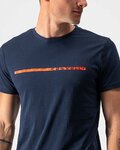 CASTELLI Cyklistické triko s krátkým rukávem - VENTAGLIO TEE - modrá