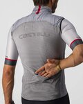 CASTELLI Cyklistická vesta - ARIA - stříbrná