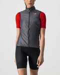 CASTELLI Cyklistická vesta - ARIA LADY - šedá
