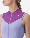CASTELLI Cyklistický dres bez rukávů - SOLARIS LADY - fialová