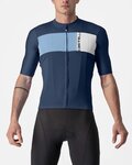 CASTELLI Cyklistický dres s krátkým rukávem - PROLOGO VII - modrá/světle modrá