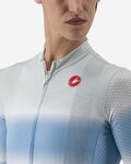 CASTELLI Cyklistický dres s krátkým rukávem - DOLCE LADY - modrá/světle modrá