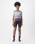 CASTELLI Cyklistický dres s krátkým rukávem - DOLCE LADY - fialová