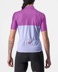 CASTELLI Cyklistický dres s krátkým rukávem - VELOCISSIMA LADY - fialová