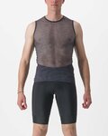 CASTELLI Cyklistické triko bez rukávů - MIRACOLO WOOL - šedá